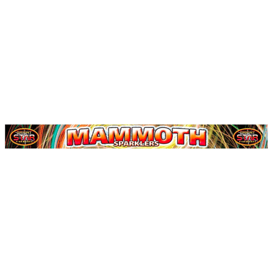 Mamouth Large Sparklers 4 Pack